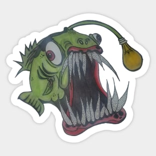 Lanternfish Sticker